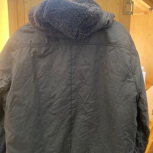 Kuhl Kollusion jacket fleece lined gray grey size medium NWOT